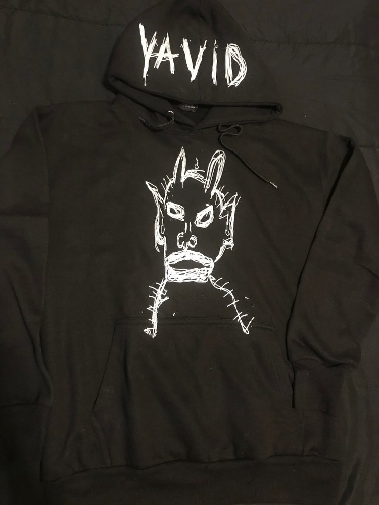 black teeth devil hoodie