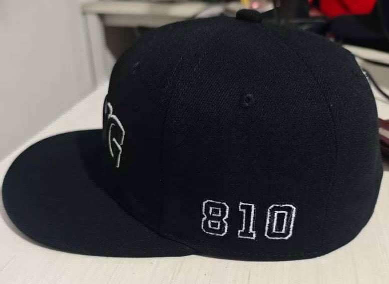 KING 810 BLACK snapback hat