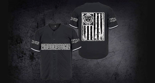 KING 810 - MURDERTOWN limited baseball jersey pre order