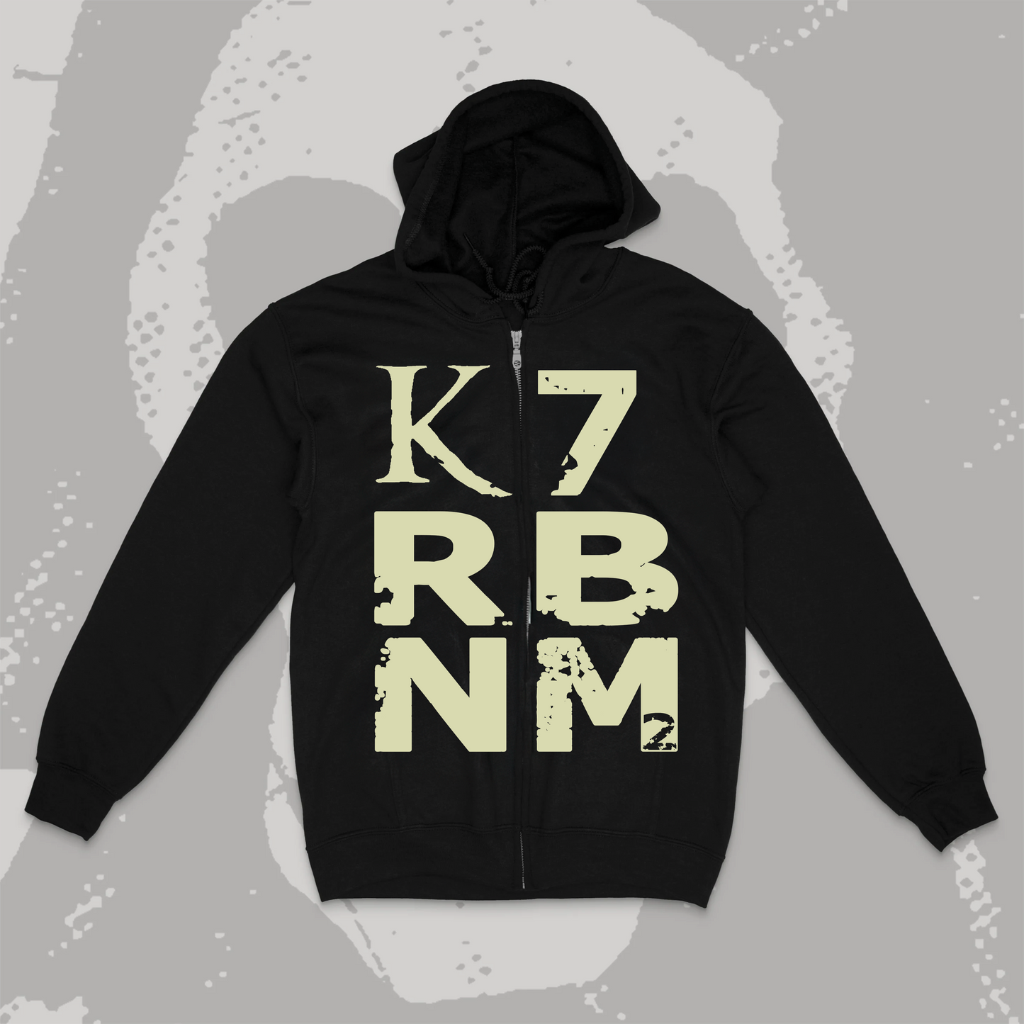 KING 810 K7 RUSTBELT NU METAL 2 Zip up Hooded Sweatshirt