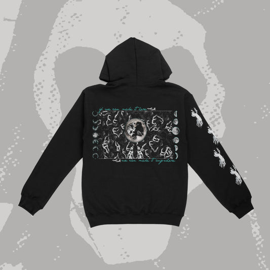 wolves run together hoodie