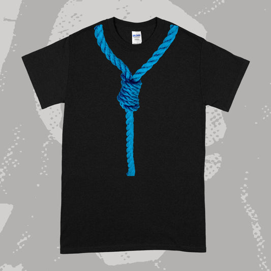 KING 810 blue collar noose T shirt
