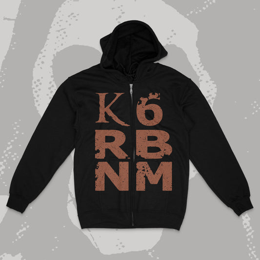KING 810 K6 RUSTBELT NU METAL Zip up Hooded Sweatshirt