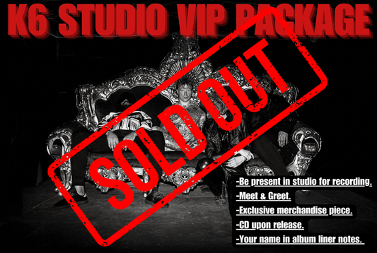 K6 STUDIO VIP PACKAGE 3/23/2025