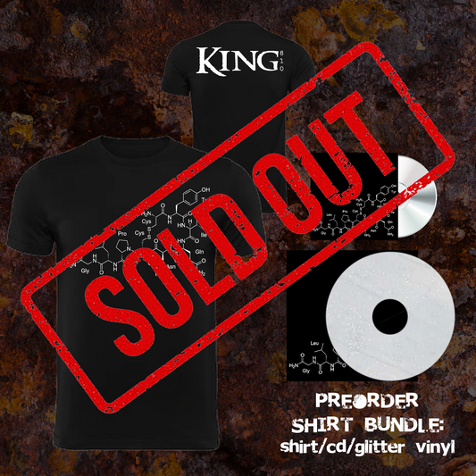 KING 810 K8: RUSTBELT NU METAL 3 T-Shirt bundle LIMITED PRE ORDER (QTY 200)