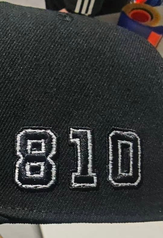 KING 810 BLACK snapback hat