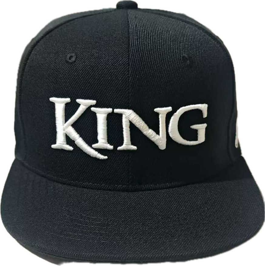 KING 810 WHITE snapback hat