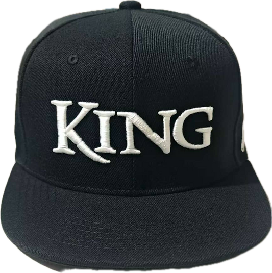 KING 810 WHITE snapback hat