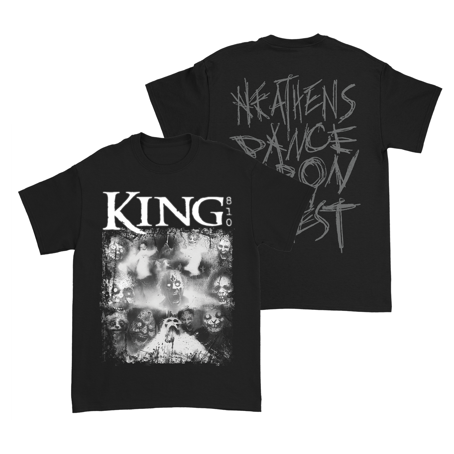 KING 810 Heathens T shirt