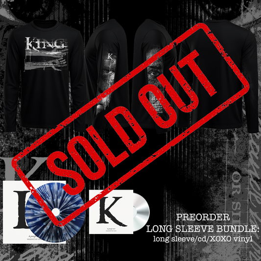 K9: "La Grande Mort or SILENCE OF GOD" Longsleeve bundle LIMITED PRE ORDER (QTY 200)